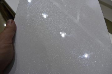 Посмотреть видео нажать на фото МДФ белый глянец Галактика.